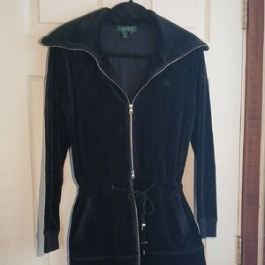 Black Velour Jacket